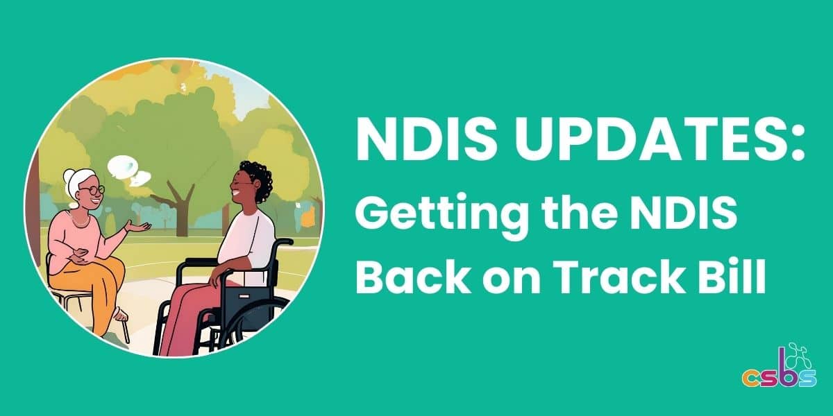 A message from the NDIS CEO about changes to NDIS legislation 